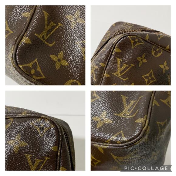 Louis Vuitton Trousse Toiletry 28 Travel Pouch Cosmetic Bag Clutch Vintage - Picture 7 of 10